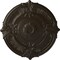 Ekena Millwork Attica Ceiling Medallion (Fits Canopies up to 3 3/4"), Hnd-Painted Stone Hearth, 39 1/2"OD x 2 1/2"P CM39ATSHF - alternate 1